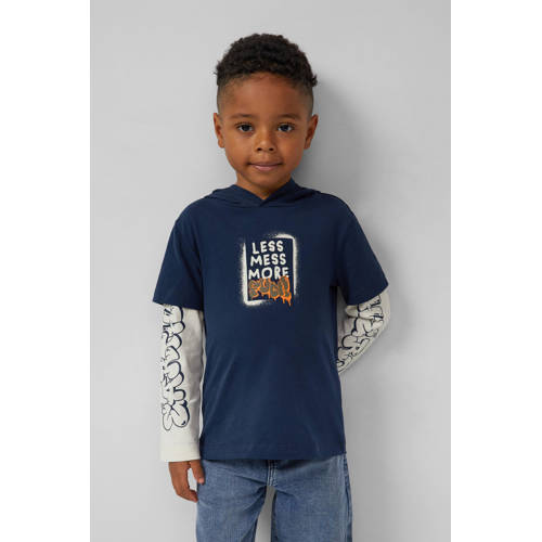 s.Oliver longsleeve donkerblauw afbeelding