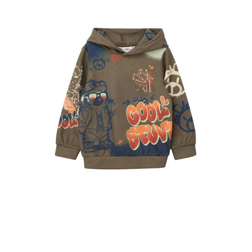 s.Oliver hoodie bruin afbeelding