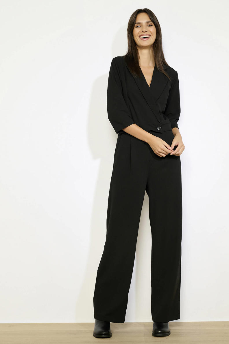 Lizola Wamuhu Jumpsuit - Green / Cream / Brown