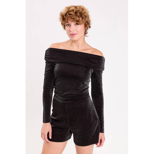 Cache Cache playsuit zwart met glitter afbeelding