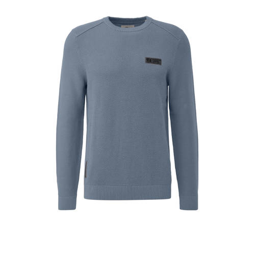 s.Oliver Big Size trui gebreid blauw afbeelding