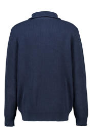thumbnail: America Today trui rib gebreid donkerblauw