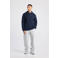America Today trui rib gebreid donkerblauw