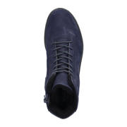 thumbnail: Ecco Bella gevoerde nubuck veterboots donkerblauw