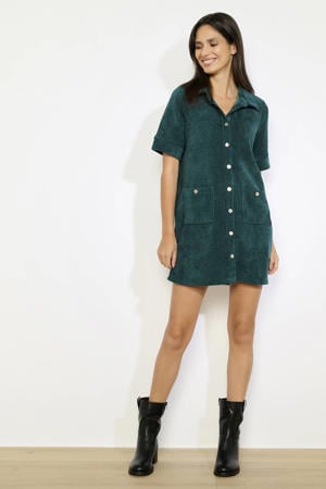 blousejurk petrol