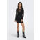 ONLY mesh bodycon jurk zwart