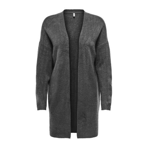 ONLY vest antraciet gebreid afbeelding