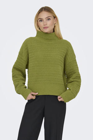 trui groen gebreid