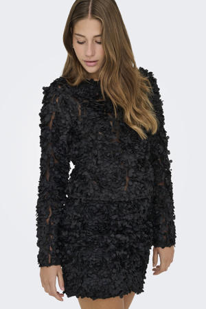 blousetop zwart