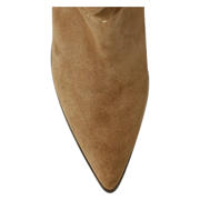 thumbnail: Manfield suède halfhoge laarzen beige