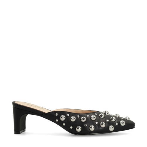 Sacha muiltjes met studs zwart afbeelding