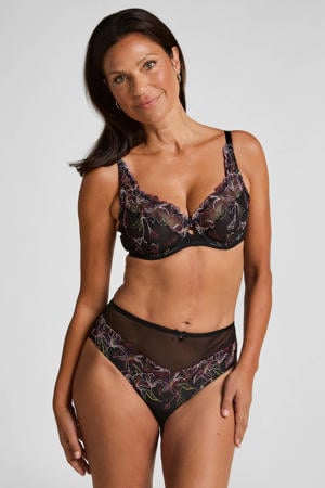 slip Lily zwart/roze