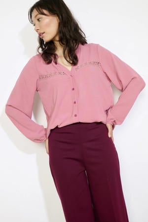blouse roze