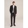 WE Fashion slim pantalon donkerbruin