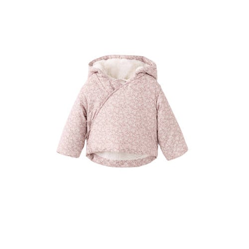 Mango Kids winterjas lichtroze afbeelding