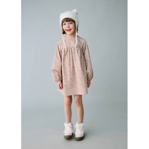 Mango Kids suède enkelboots ecru afbeelding