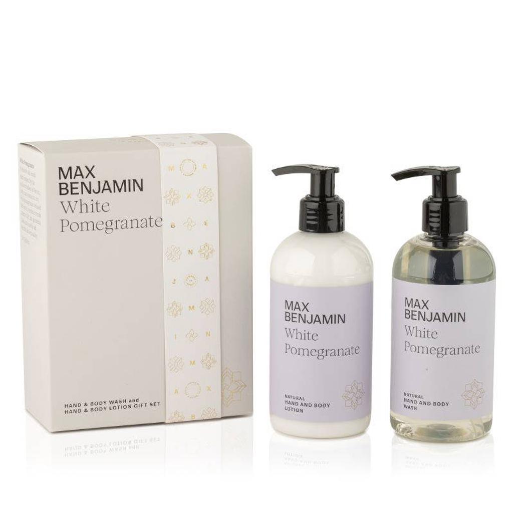 Max Benjamin giftset hand & body - White Pomegranate