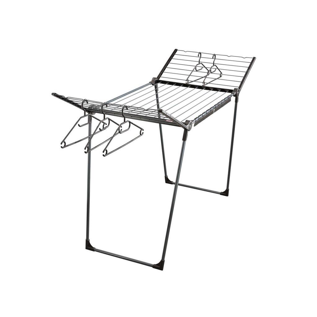 Leifheit droogrek Pegasus 200 zwart (20M drooglengte)
