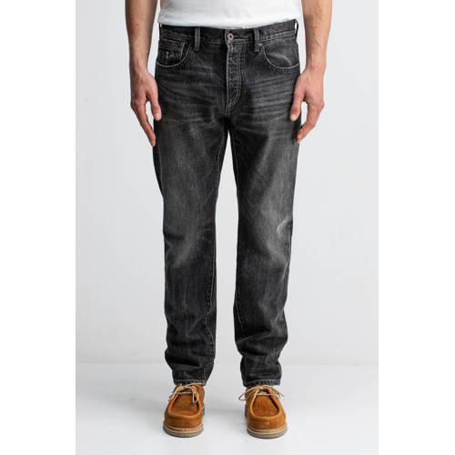 Butcher of Blue Stockton Straight Oak straight leg jeans dark aged afbeelding