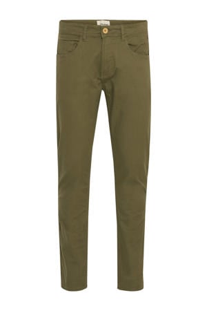 BHRODNEY slim chino olijfgroen