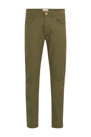 BHRODNEY slim chino olijfgroen