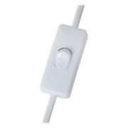 thumbnail: Lucide FIGARO - Tafellamp - Ø 12 cm, H 53,5cm - 1xG9 - Grijs