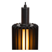 thumbnail: Lucide LAMBRES - Hanglamp - 5xE27 - Zwart