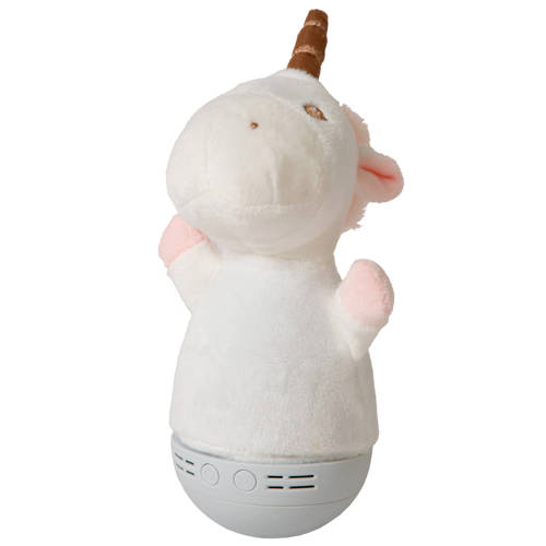 Lucide DOLLY - Tafellamp Kinderkamer - Batterijen - LED - 1x3W 2700K - Met muziekfunctie - Wit afbeelding