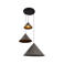 Lucide SPITZE - Hanglamp - Ø 68 cm - 3xE27 - Geschikt voor vide en hoge plafonds - Grijs | Vibes