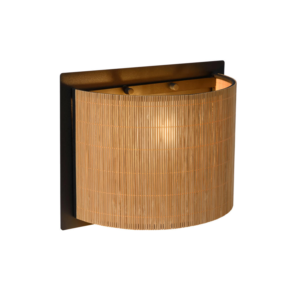 Lucide MAGIUS - Wandlamp - 1xE27 - Naturel