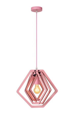 MAURO - Hanglamp Kinderkamer - 1xE27 - Roze