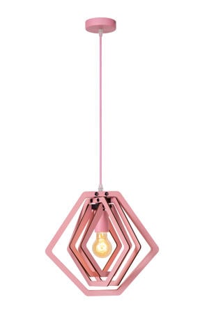 MAURO - Hanglamp Kinderkamer - 1xE27 - Roze