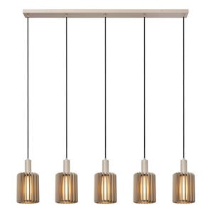 LAMBRES - Hanglamp - 5xE27 - Taupe