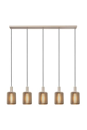 LAMBRES - Hanglamp - 5xE27 - Taupe