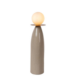 FIGARO - Tafellamp - Ø 12 cm, H 48 cm - 1xG9 - Grijs