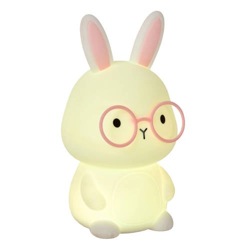 Lucide PINCHA RABBIT - Oplaadbare Tafellamp Kinderkamer - Accu/Batterij - LED 3 StepDim - RGB - Beige | Essential afbeelding