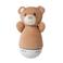 Lucide DOLLY - Tafellamp Kinderkamer - Batterijen - LED - 1x3W 2700K - Met muziekfunctie - Bruin