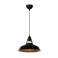 Lucide BRASSY-BIS - Hanglamp - Ø 31 cm - 1xE27 - Zwart
