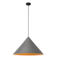 Lucide SPITZE - Hanglamp - Ø 60 cm - 1xE27 - Grijs | Vibes