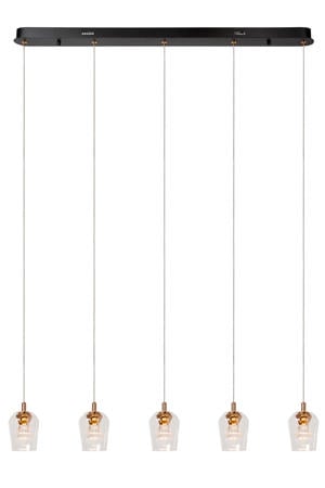BERLIANE - Hanglamp - LED Dimb. - 5x4W 2700K - Met vervangbare LED-module - Transparant | Essential