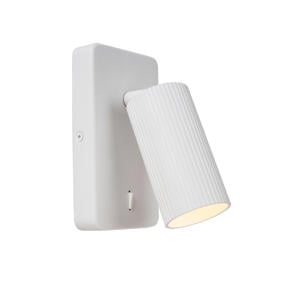 CLUBS - Bedlamp / Wandlamp - 1xGU10 - Wit