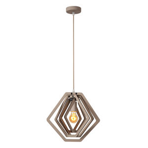 MAURO - Hanglamp Kinderkamer - 1xE27 - Taupe