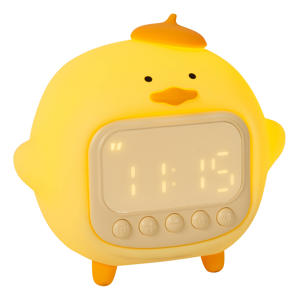 PINCHA DUCK - Oplaadbare Tafellamp Kinderkamer - Accu/Batterij - LED 3 StepDim - 1x1,5W 2100K - Met muziekfunctie - Geel | Essential