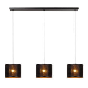 TAGALOG - Hanglamp - Ø 40 cm - 3xE27 - Zwart | Essential