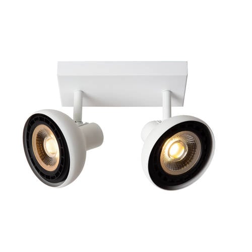 Lucide SENSAS - Plafondspot - 2xGU10 (ES111) - Wit afbeelding
