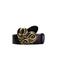 Desigual leren riem zwart