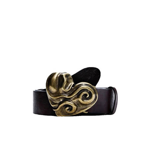Desigual leren riem zwart afbeelding