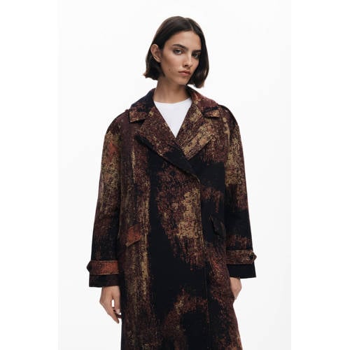Desigual manteljas donkerrood afbeelding