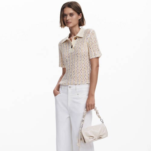 Desigual crossbody tas ecru afbeelding