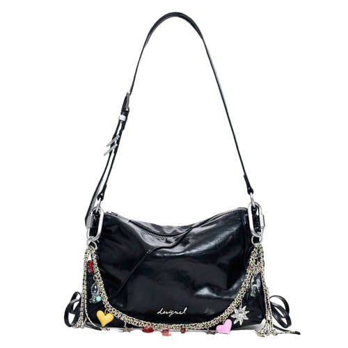 Desigual schoudertas zwart afbeelding